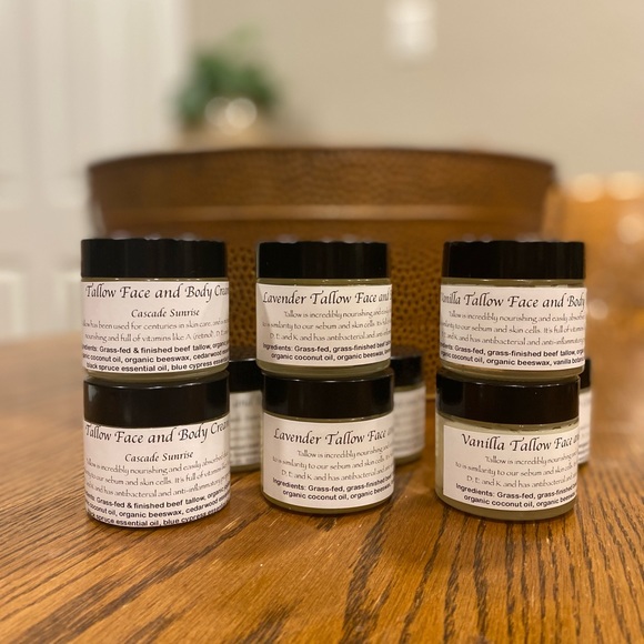 Lavender Tallow Face and Body Cream 2oz - Picture 4 of 4